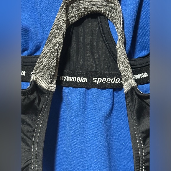 Speedo Swimsuit Black and Blue Medium (M) - Picture 4 of 4